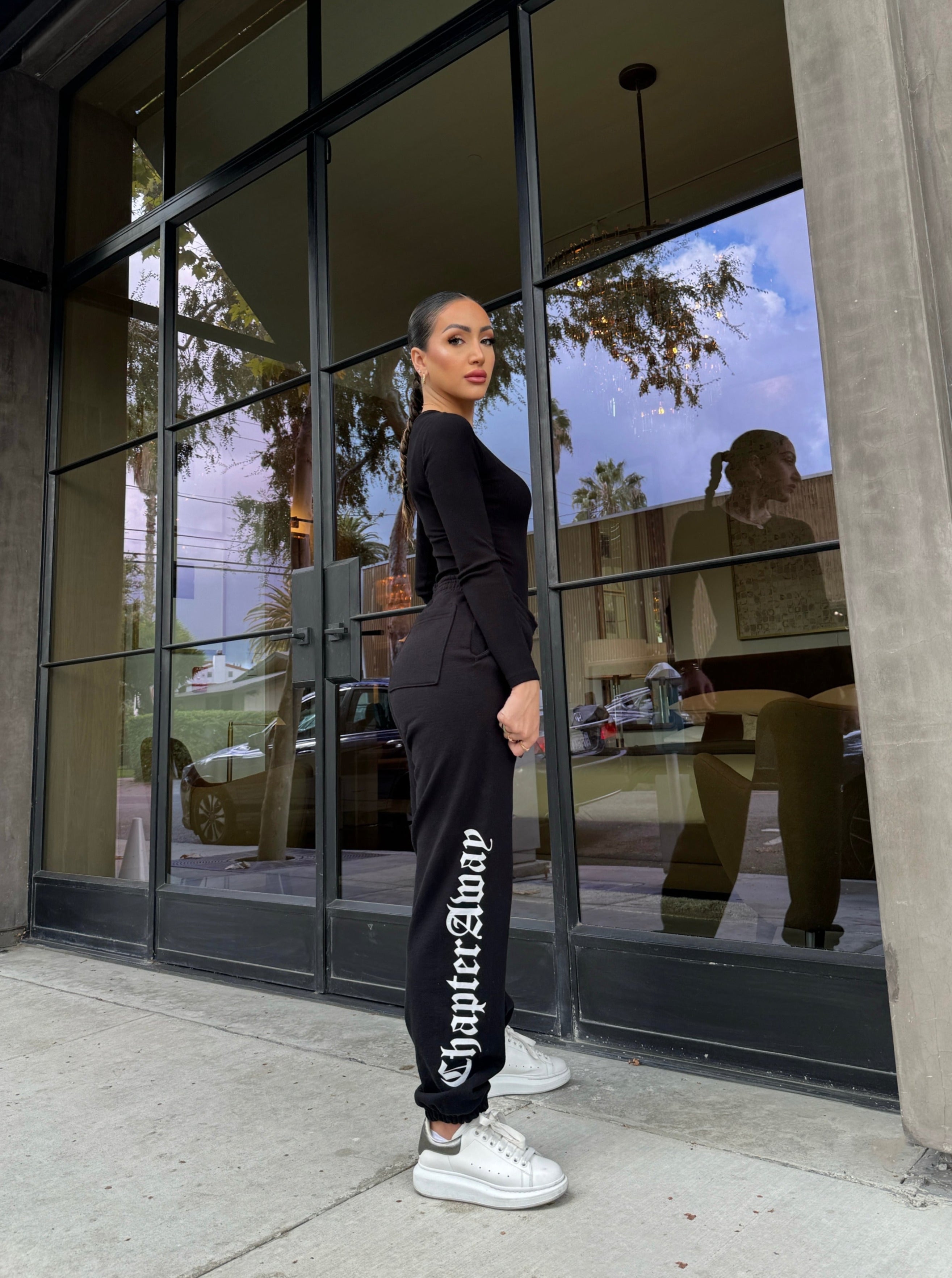 "ChapterAway" Graphic Sweatpants