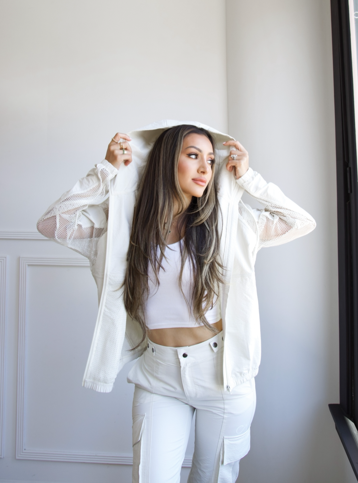 Mesh Nylon Active Jacket