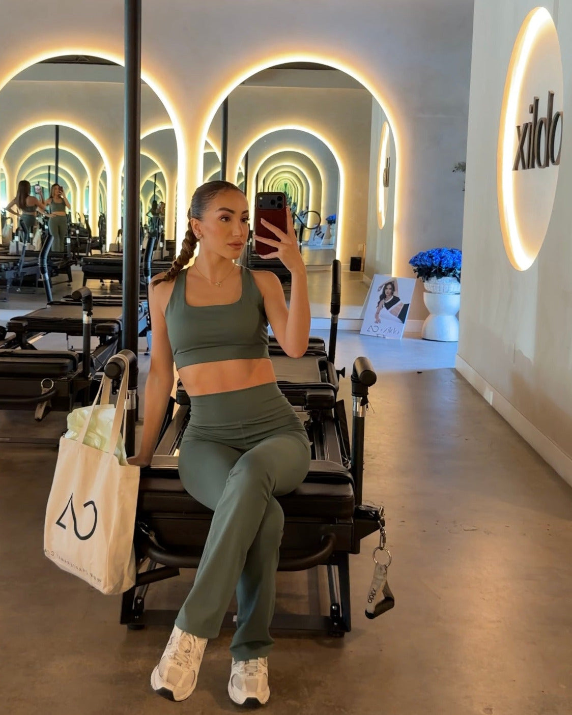 Sculpt Form Bra - Sage