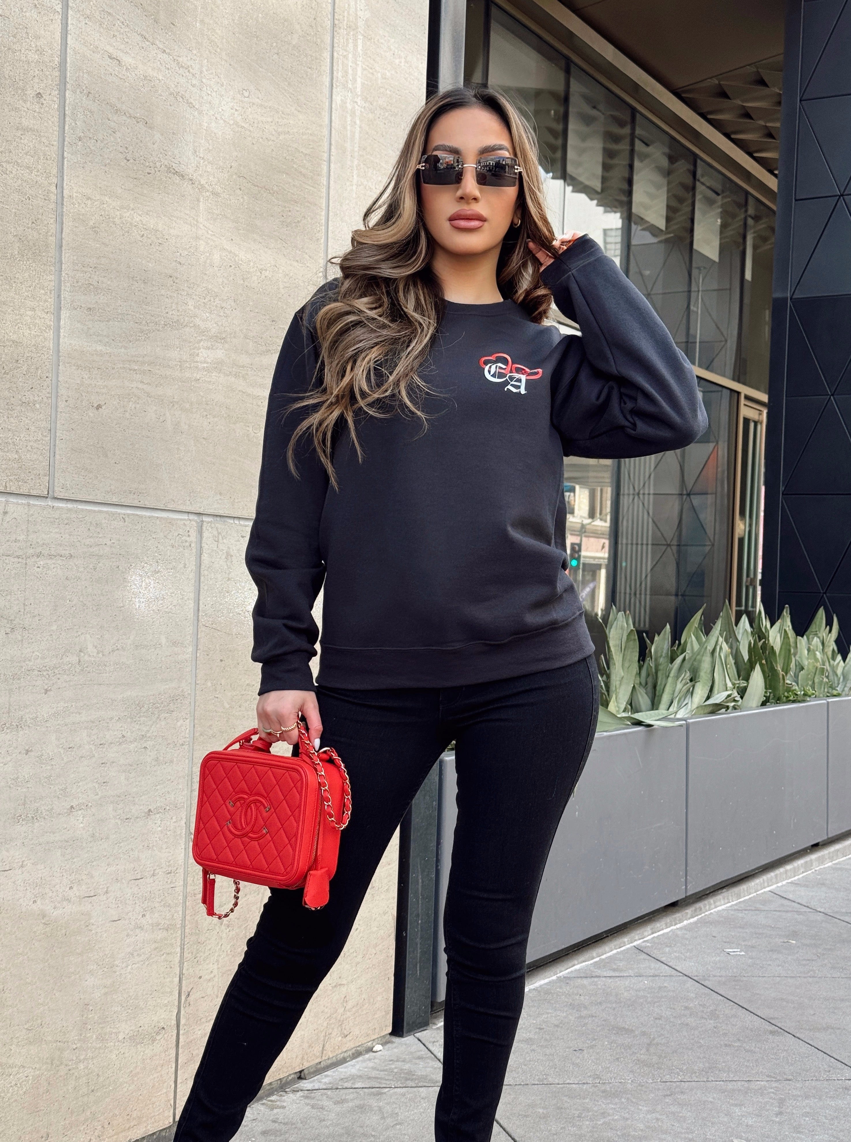 Graphic "LOVE" Crewneck