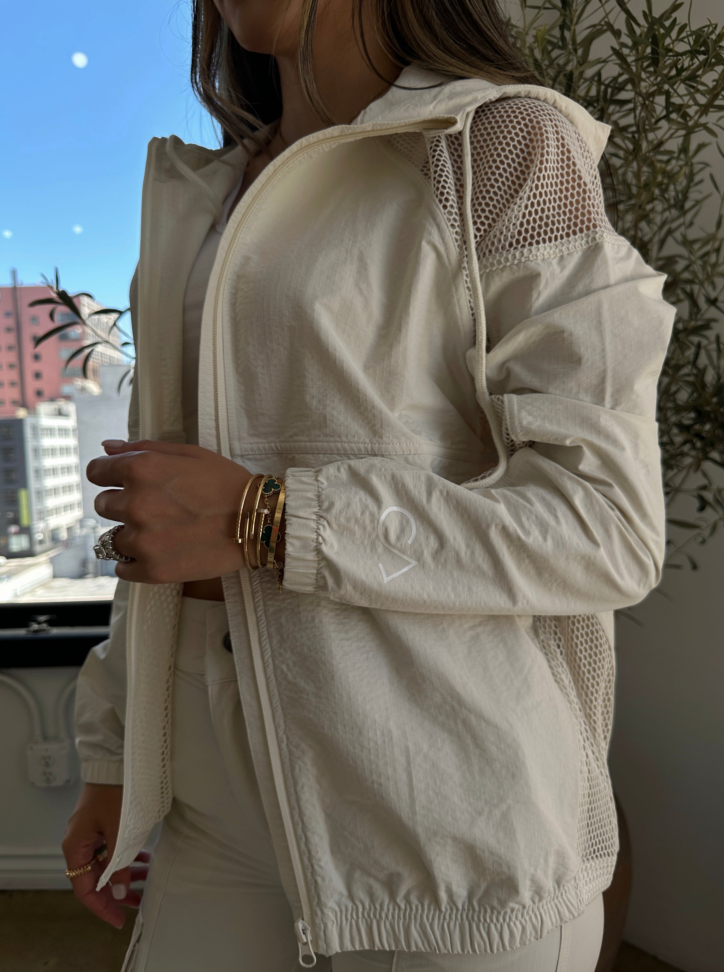 Mesh Nylon Active Jacket