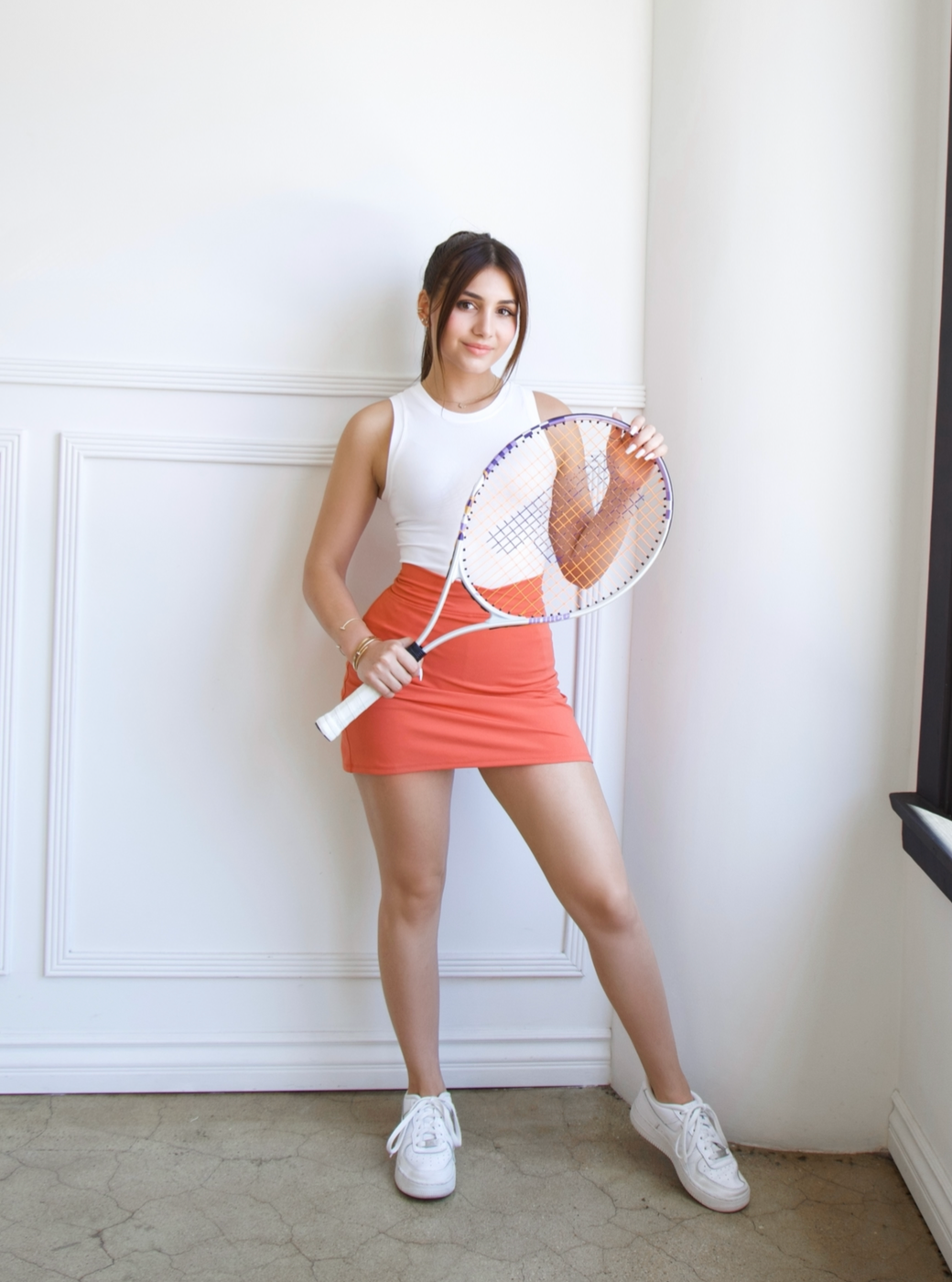 Crossover Active Skort - Coral