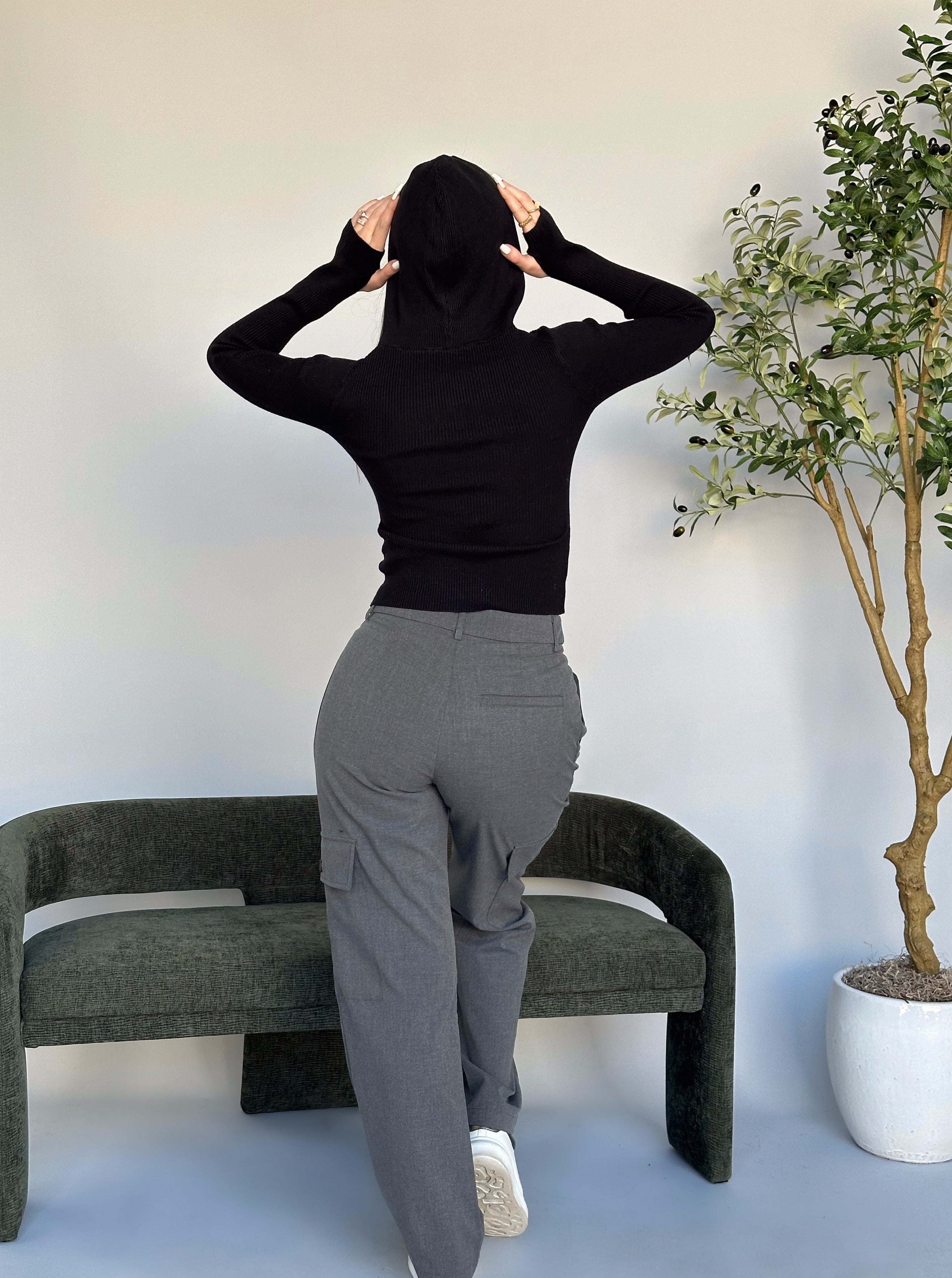 Cargo Dress Pants - Grey