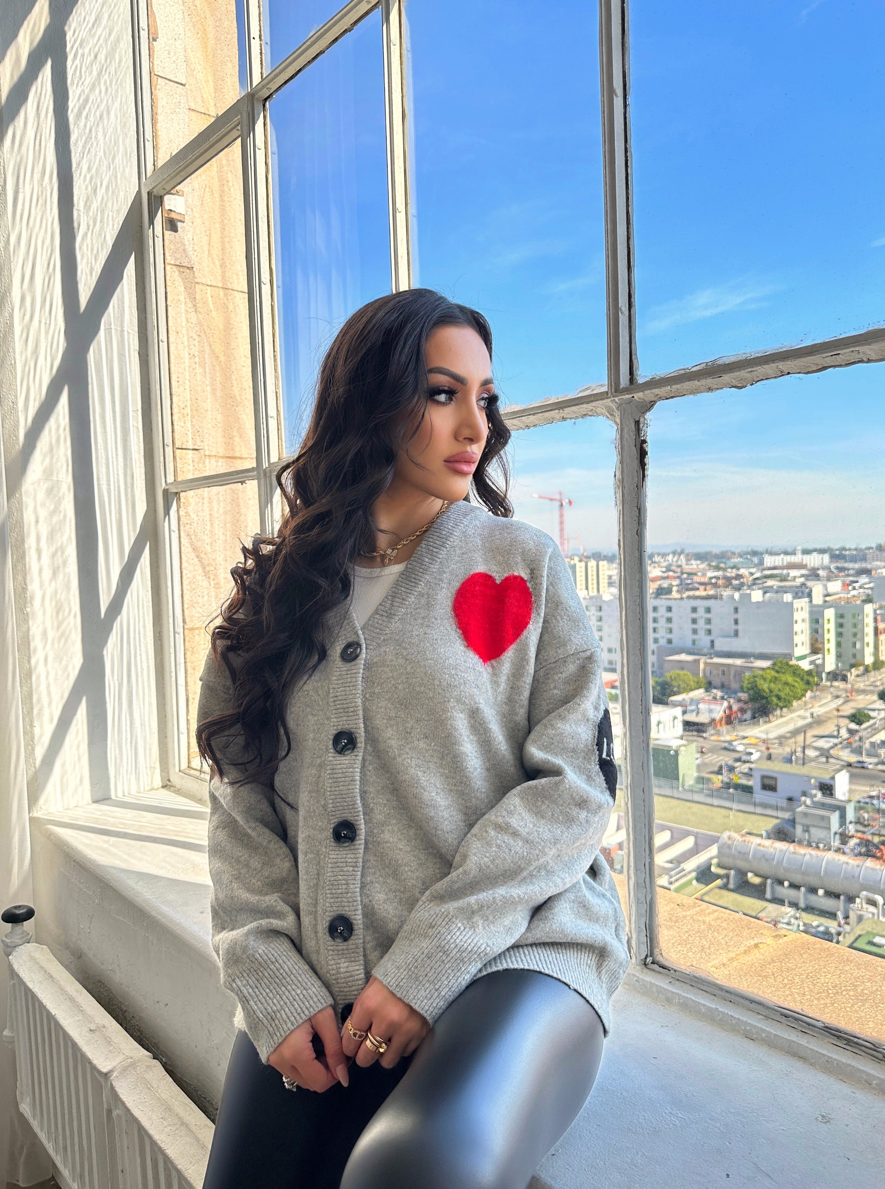 "LOVE ME" Cardigan