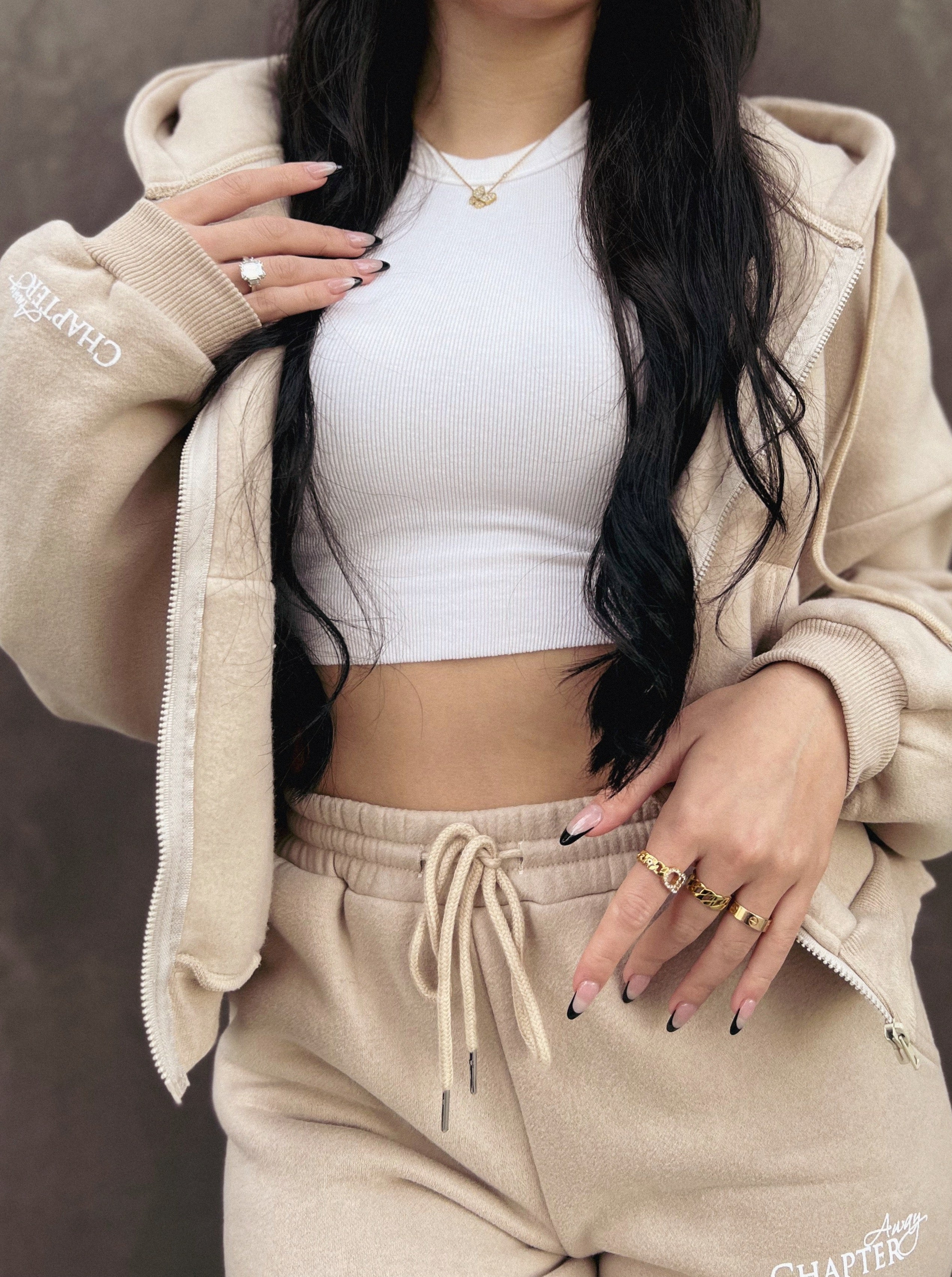 "DUSTY NUDE" Jacket