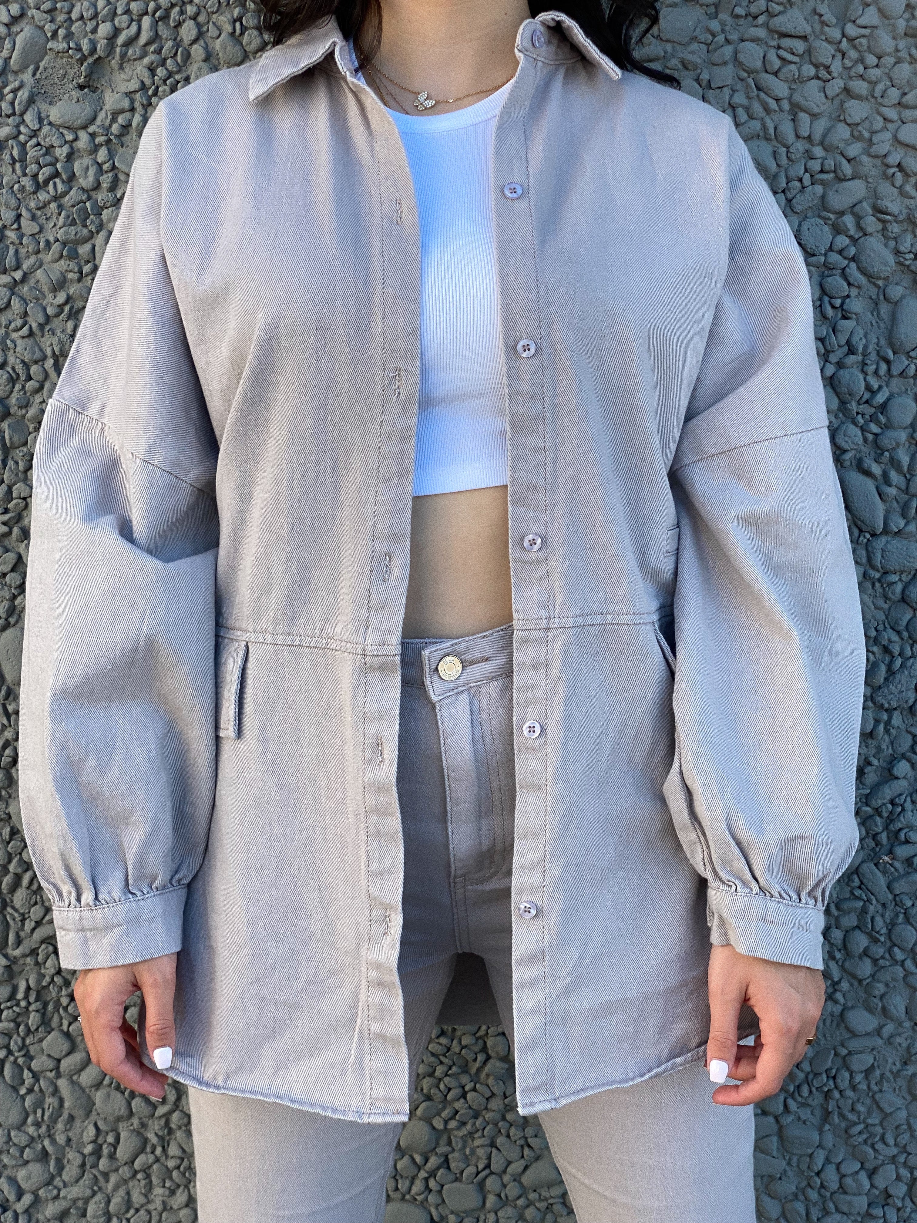 "LILAC" Denim Jacket