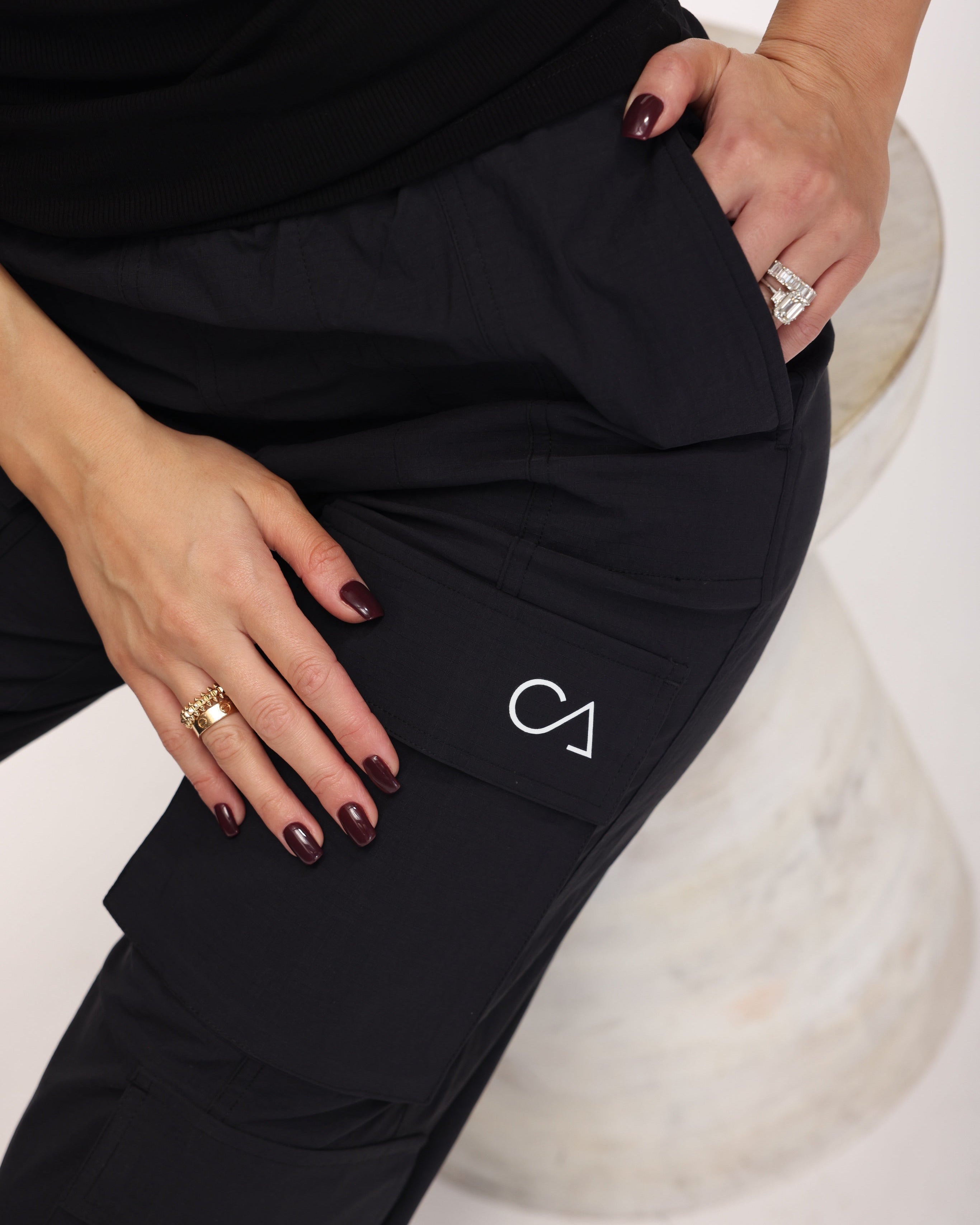 Align Cargo Pant - Black