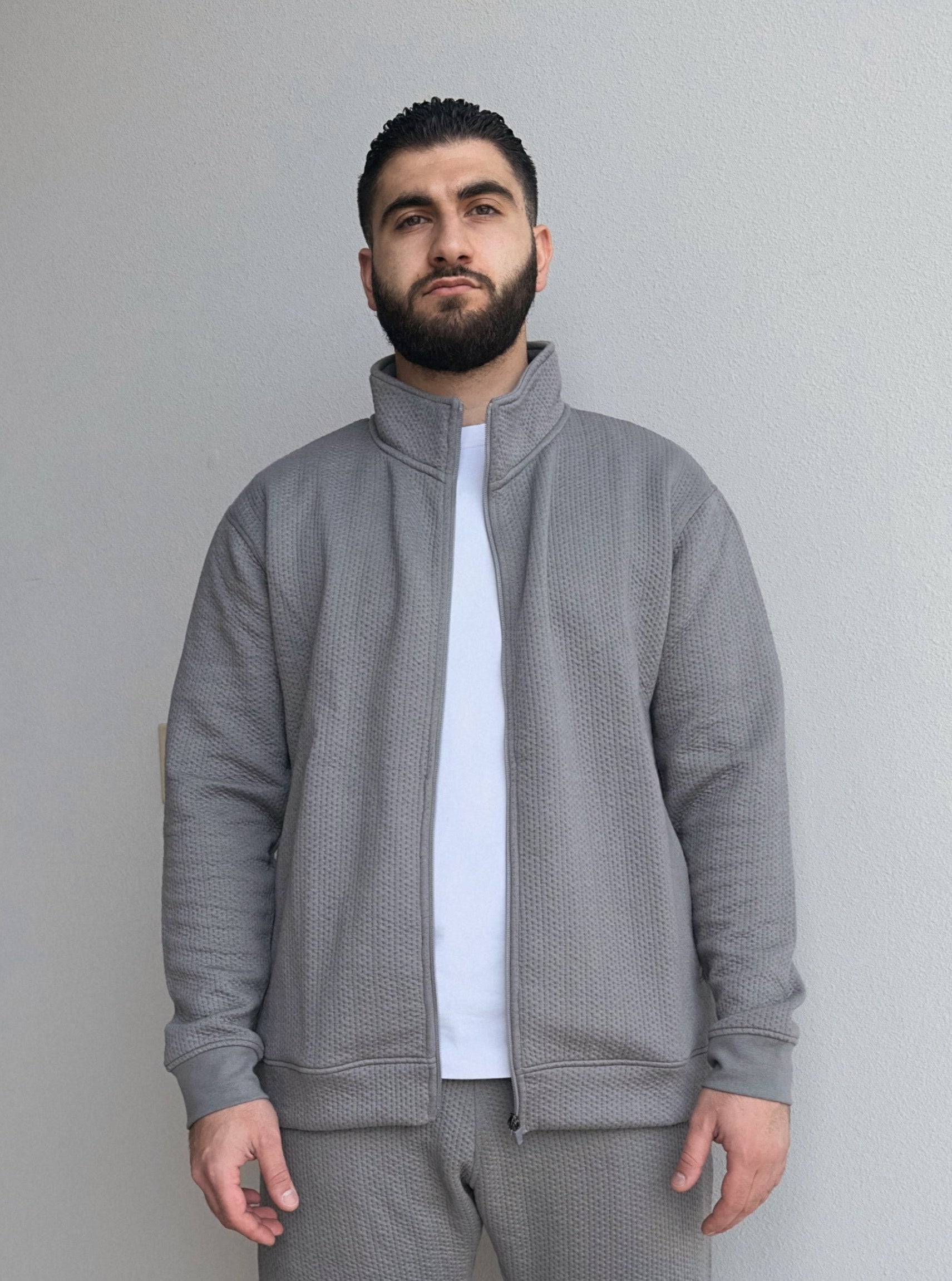 Quilted Zip Up - Male