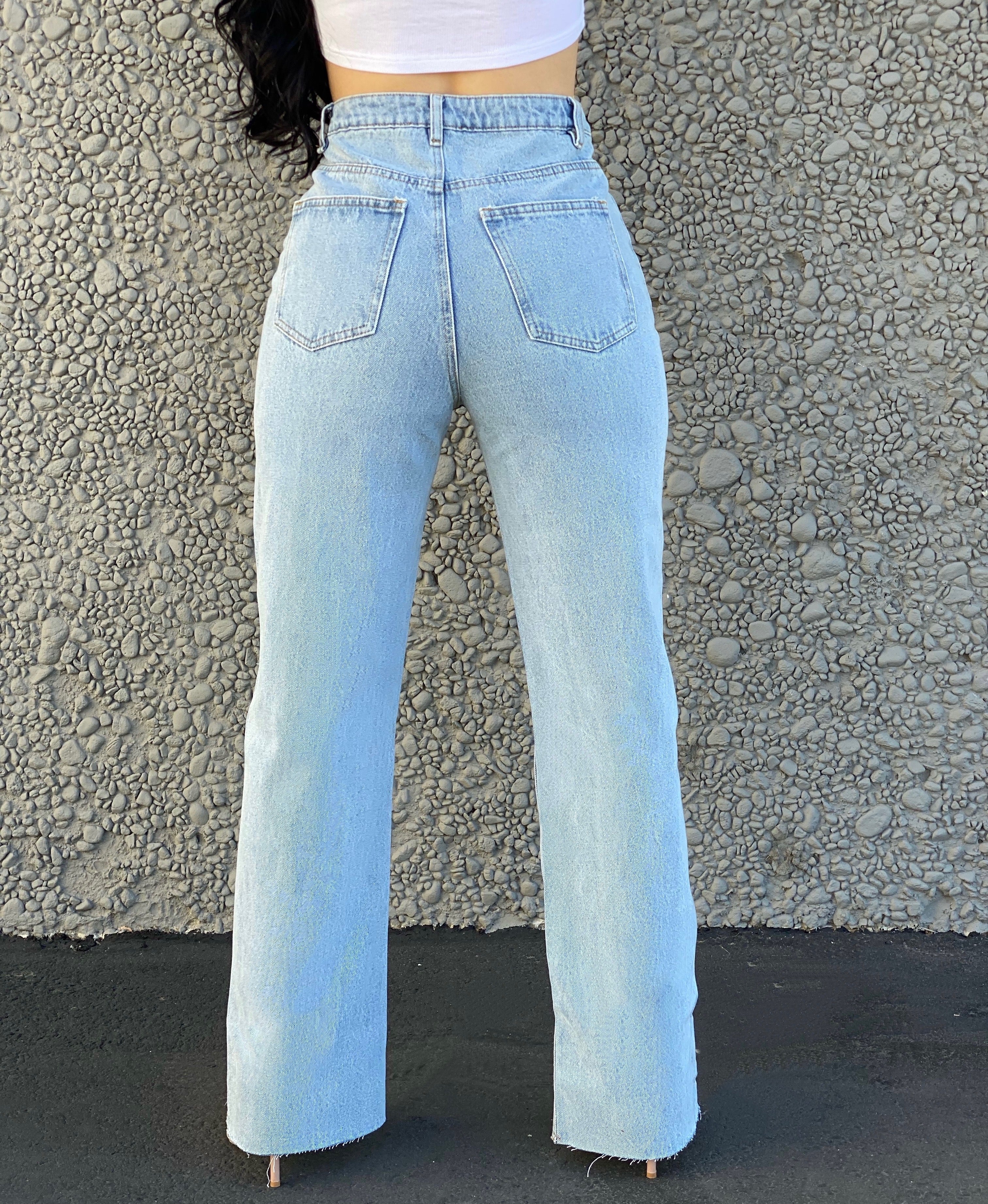 "SKYE" Light Wash Jeans