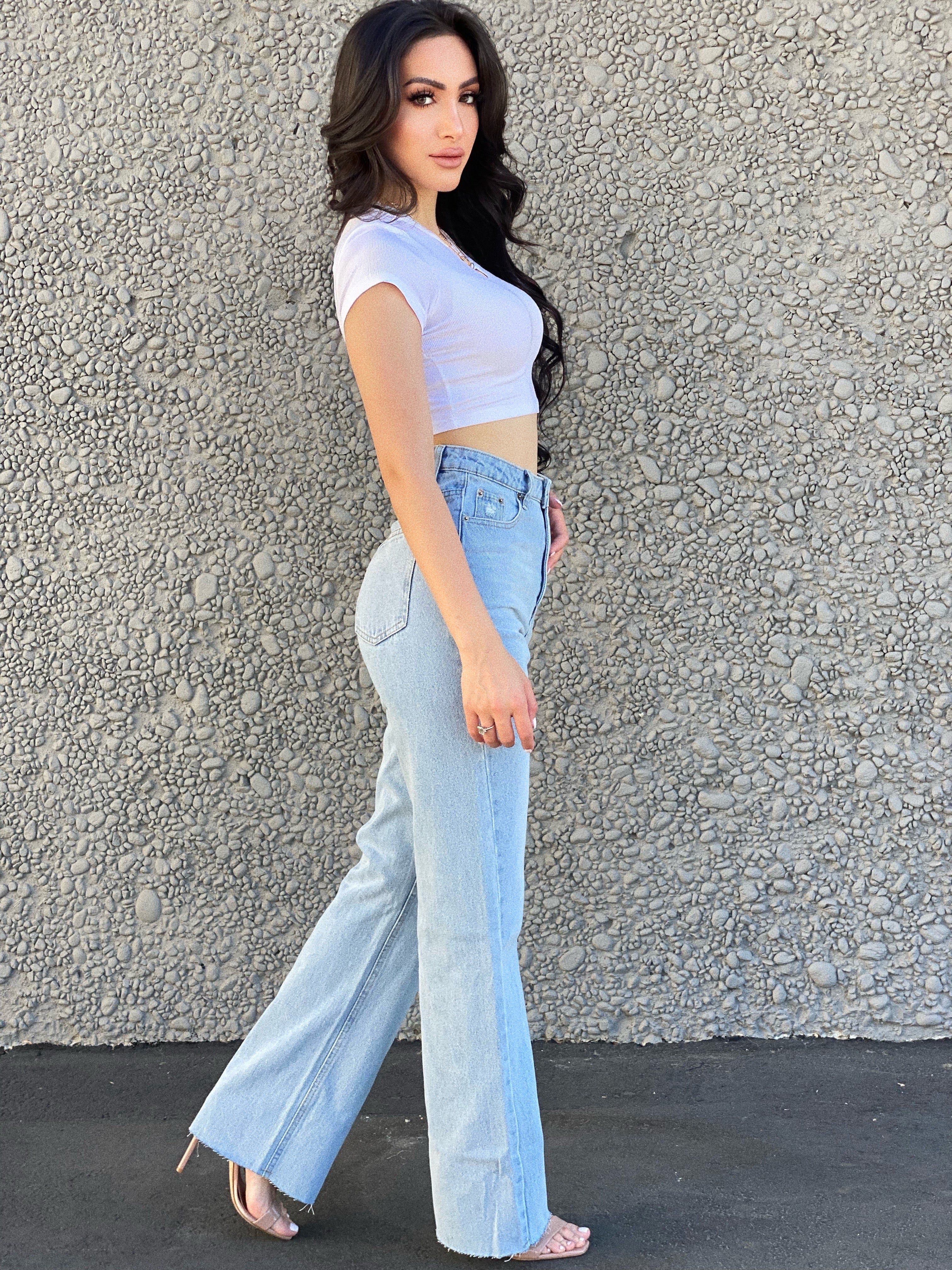 "SKYE" Light Wash Jeans