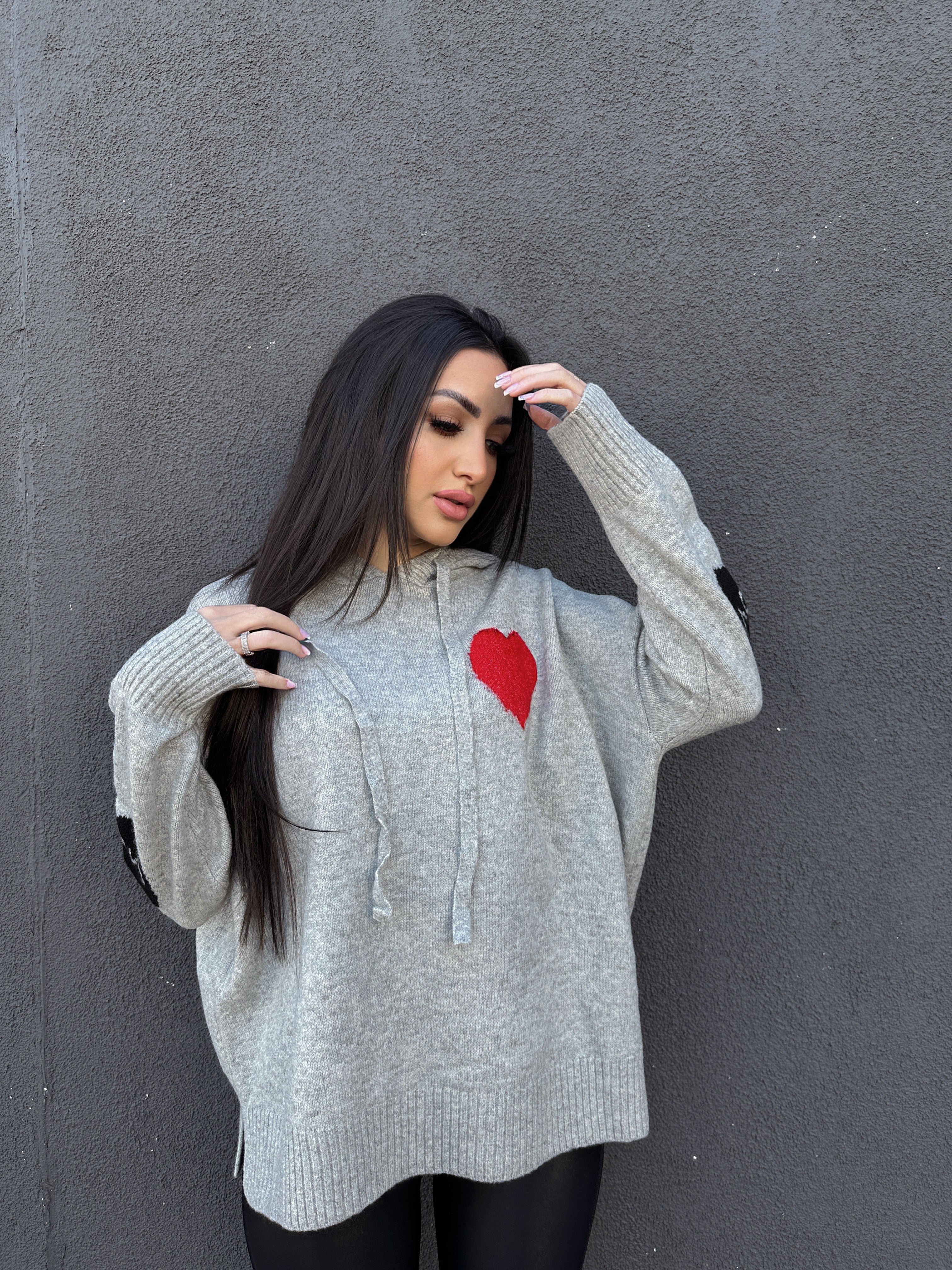 "LOVE ME" Knit Sweater